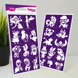 Testfestő minta sablon szett - MagicToon