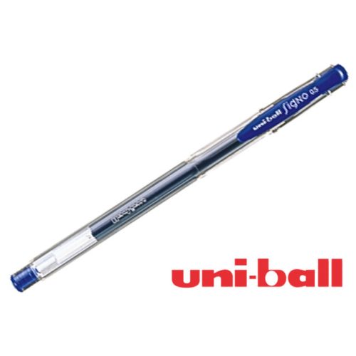 Uni Ball, zselés toll, kék 0,5mm