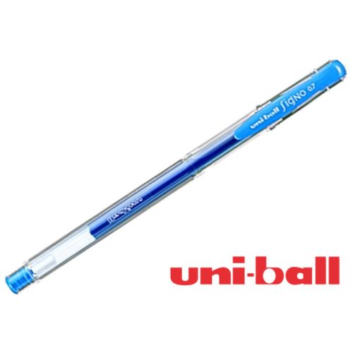 Uni Ball, zselés toll, világos kék 0,7mm