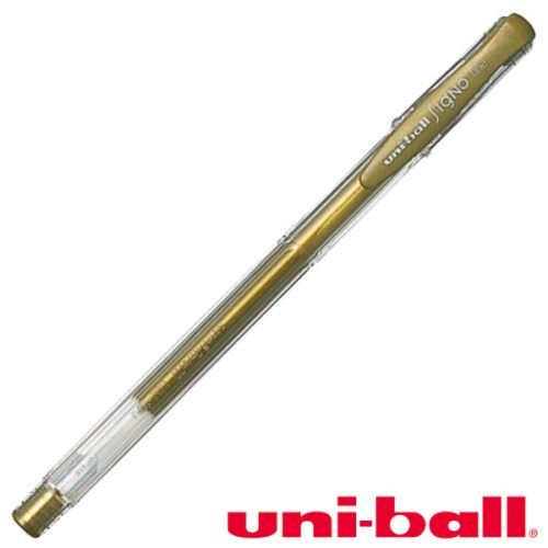 Uni Ball, zselés toll, arany 0,7mm