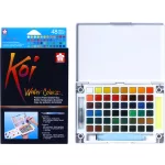 Akvarellfesték készlet SAKURA Koi 48db